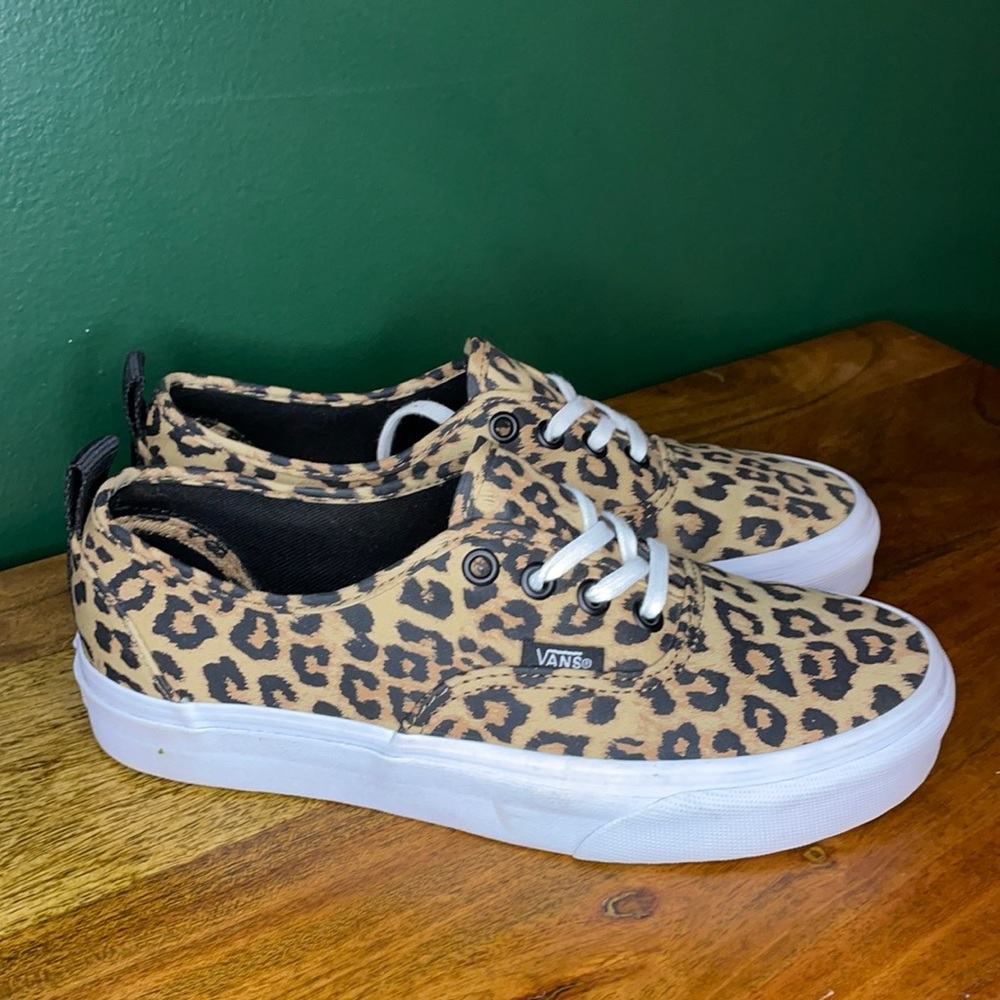 vans cheetah print doheny